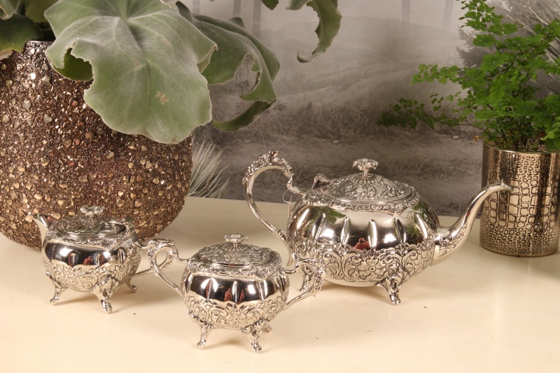 Tafelgerei theeservies koper SET/3