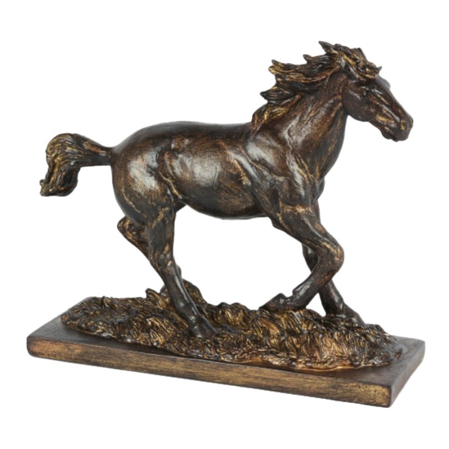Fig. Paardenbeeld resin 30 cm