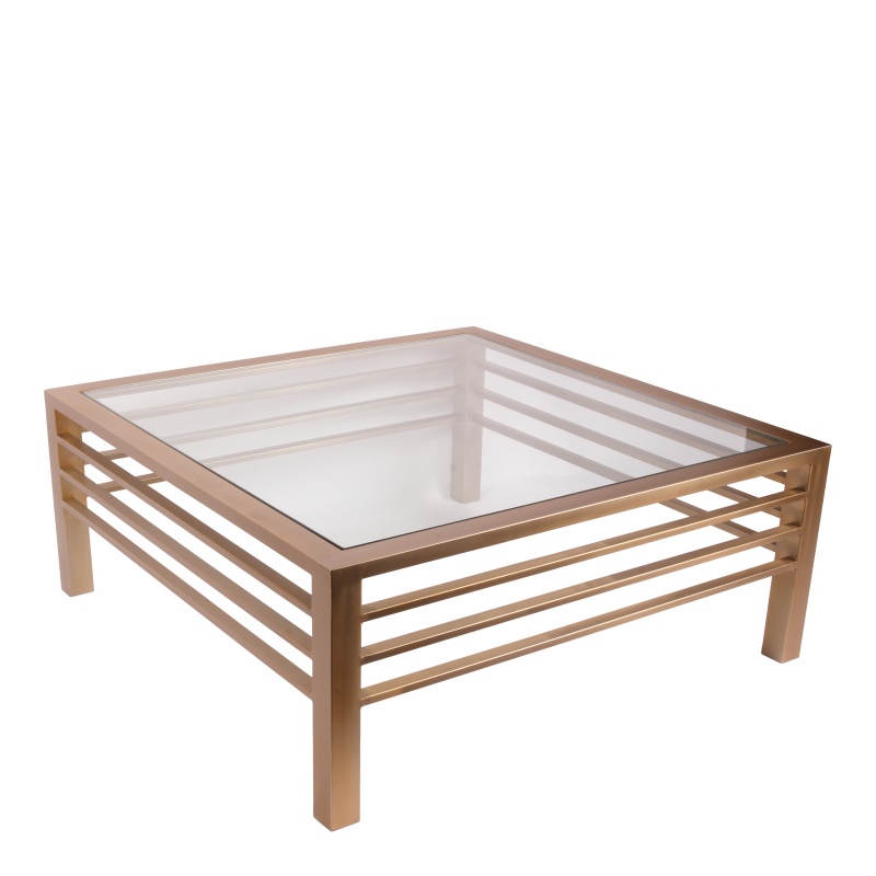 Tafel salon Dubai vierkant goud