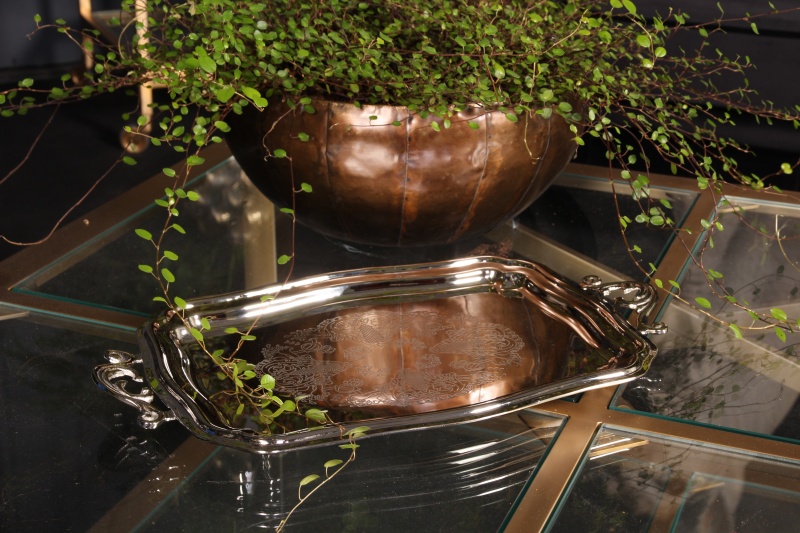 Dienblad koper 41 cm