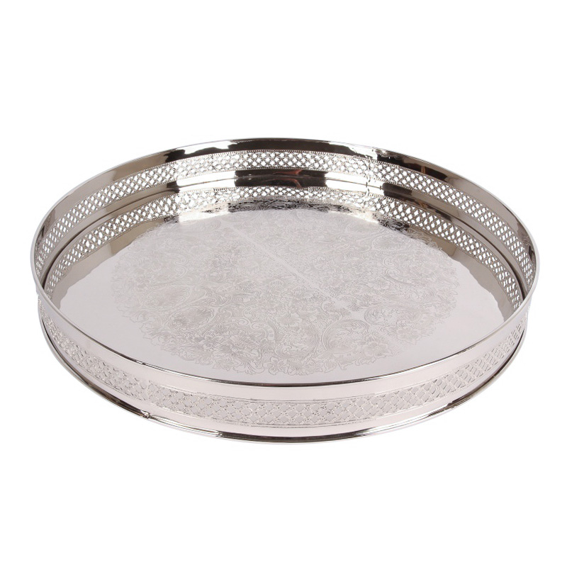 Dienblad koper 60 cm