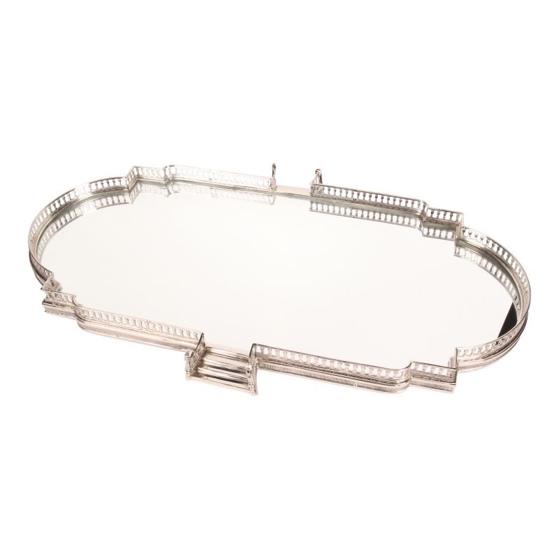 Dienblad spiegel koper 85 cm