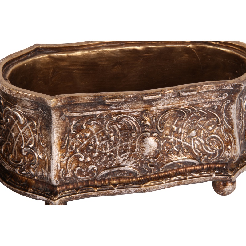 Deco opbergdoos resin 10x21x10