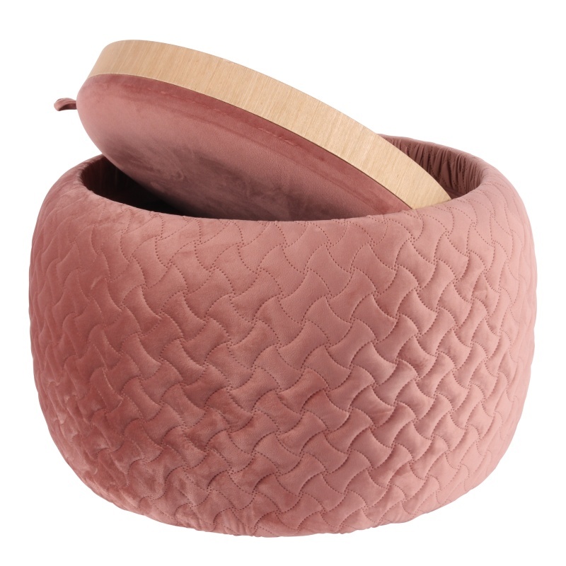 Poef met opbergruimte bal