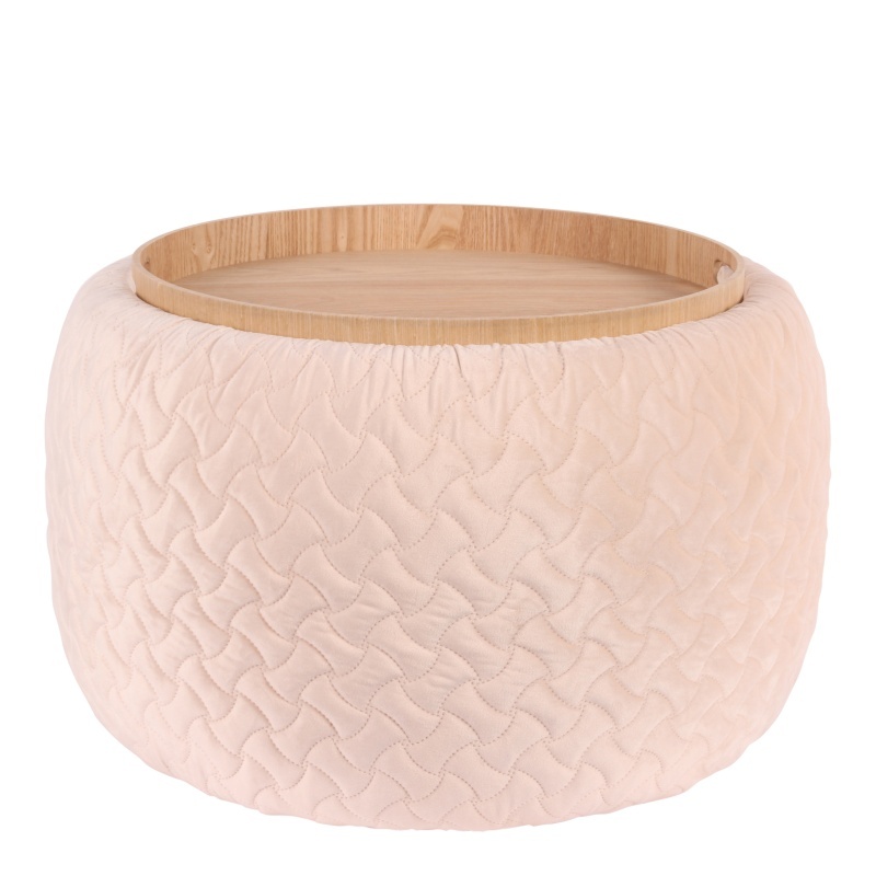 Poef met opbergruimte bal