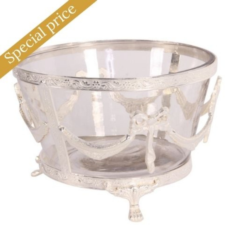 Plantenschaal koper 11cm