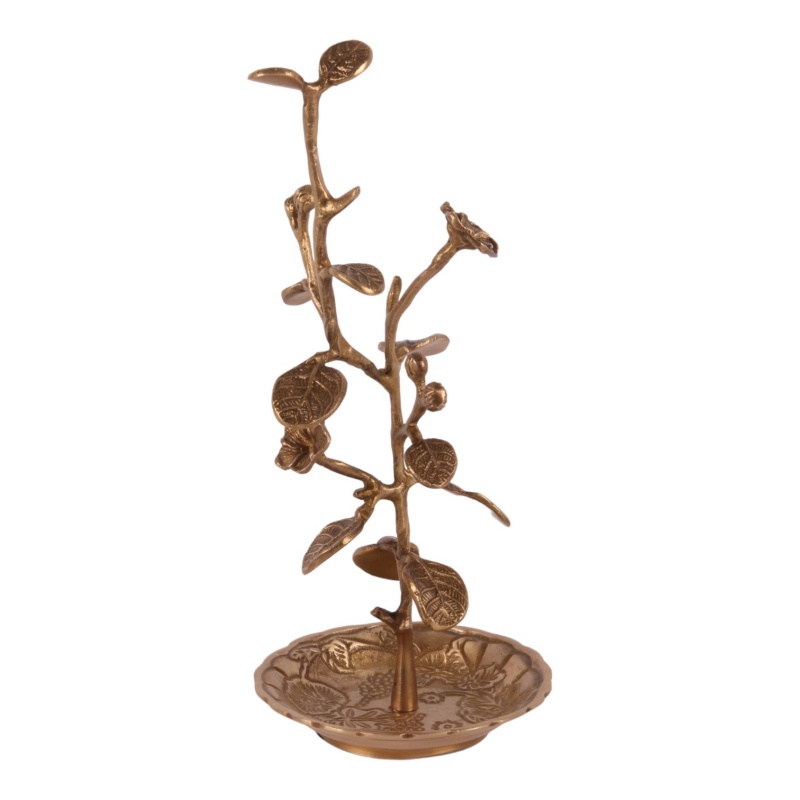 Deco sieraden stand koper 25 cm