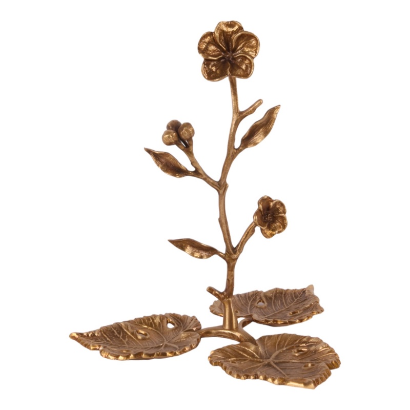 Deco sieraden stand koper 20 cm