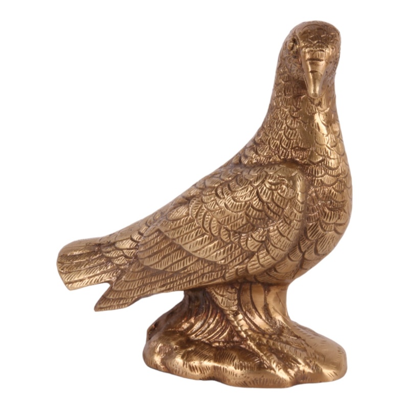 Fig. Duif koper 15 cm