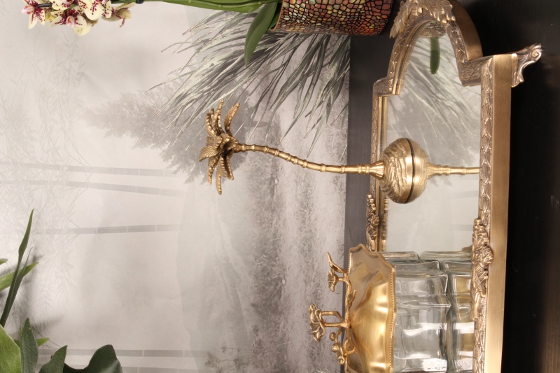 Deco Palmboom koper 23,5 cm