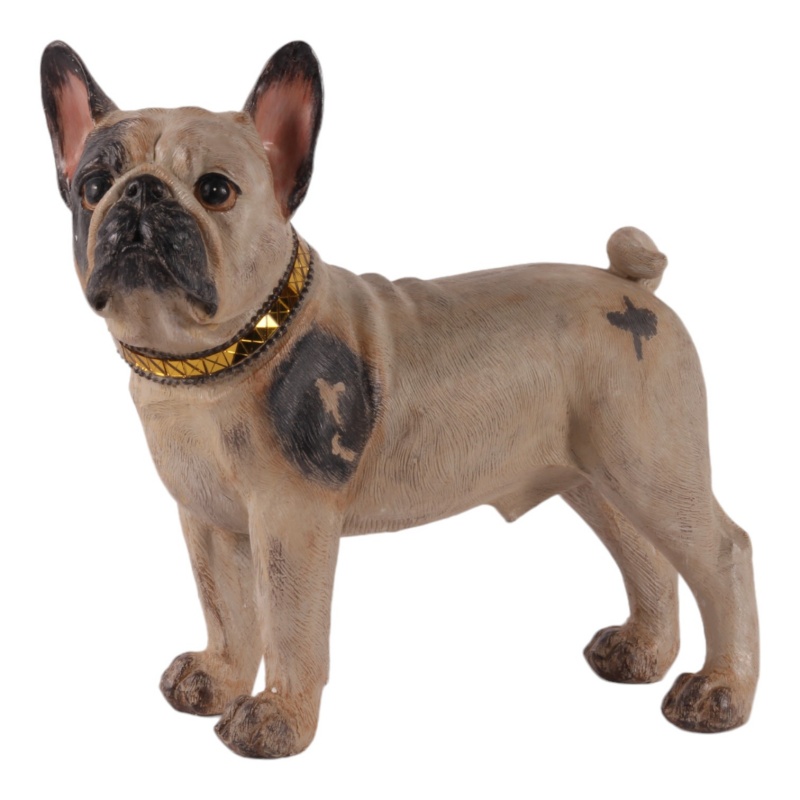 Fig. Franse Bulldog resin 32 cm