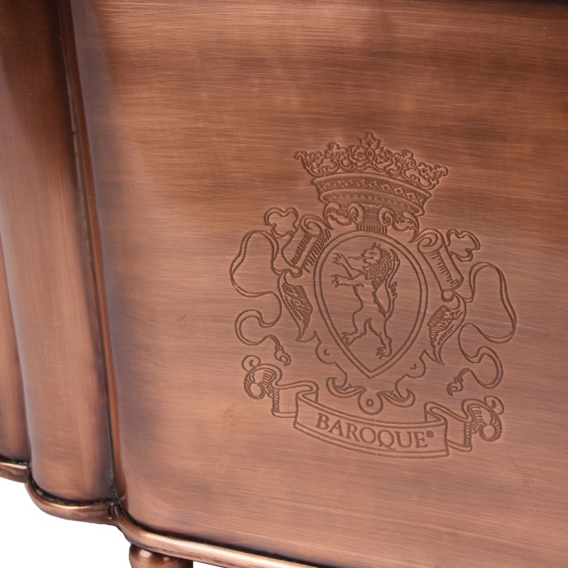 Wijn champagne koper 24x38x15 cm