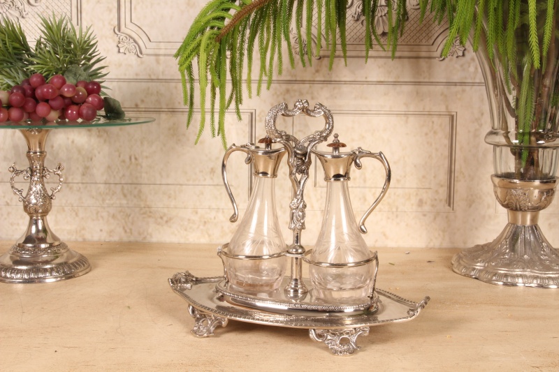 Tafelgerei set van 2 koper 29x18 cm