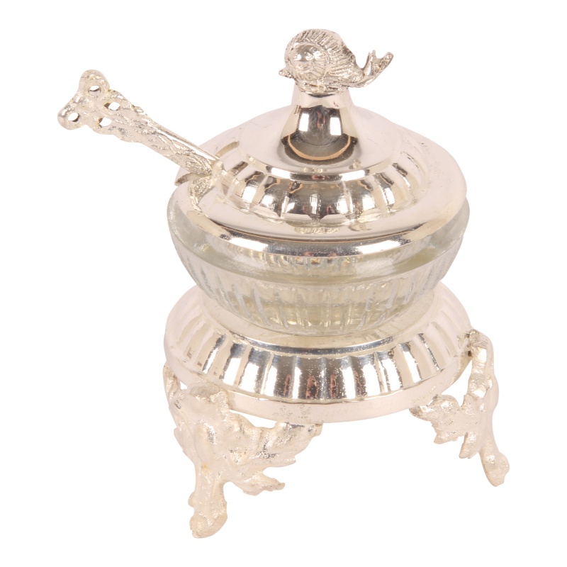 Tafelgerei zout- en peperpotje koper