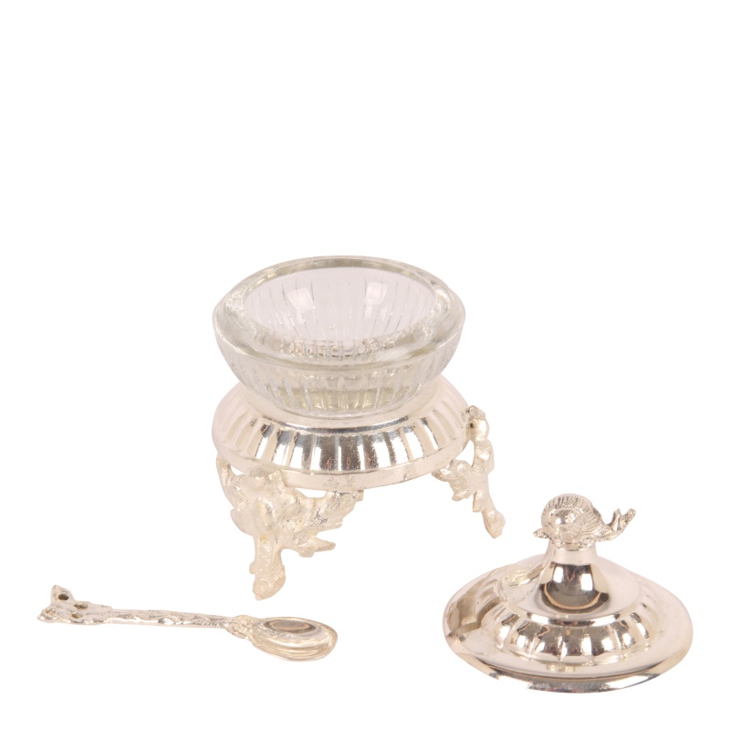 Tafelgerei zout- en peperpotje koper